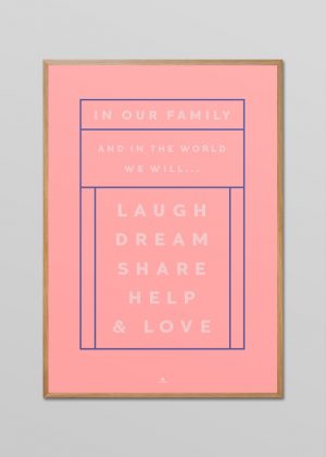 Kragh Family – In Our Family - Pink